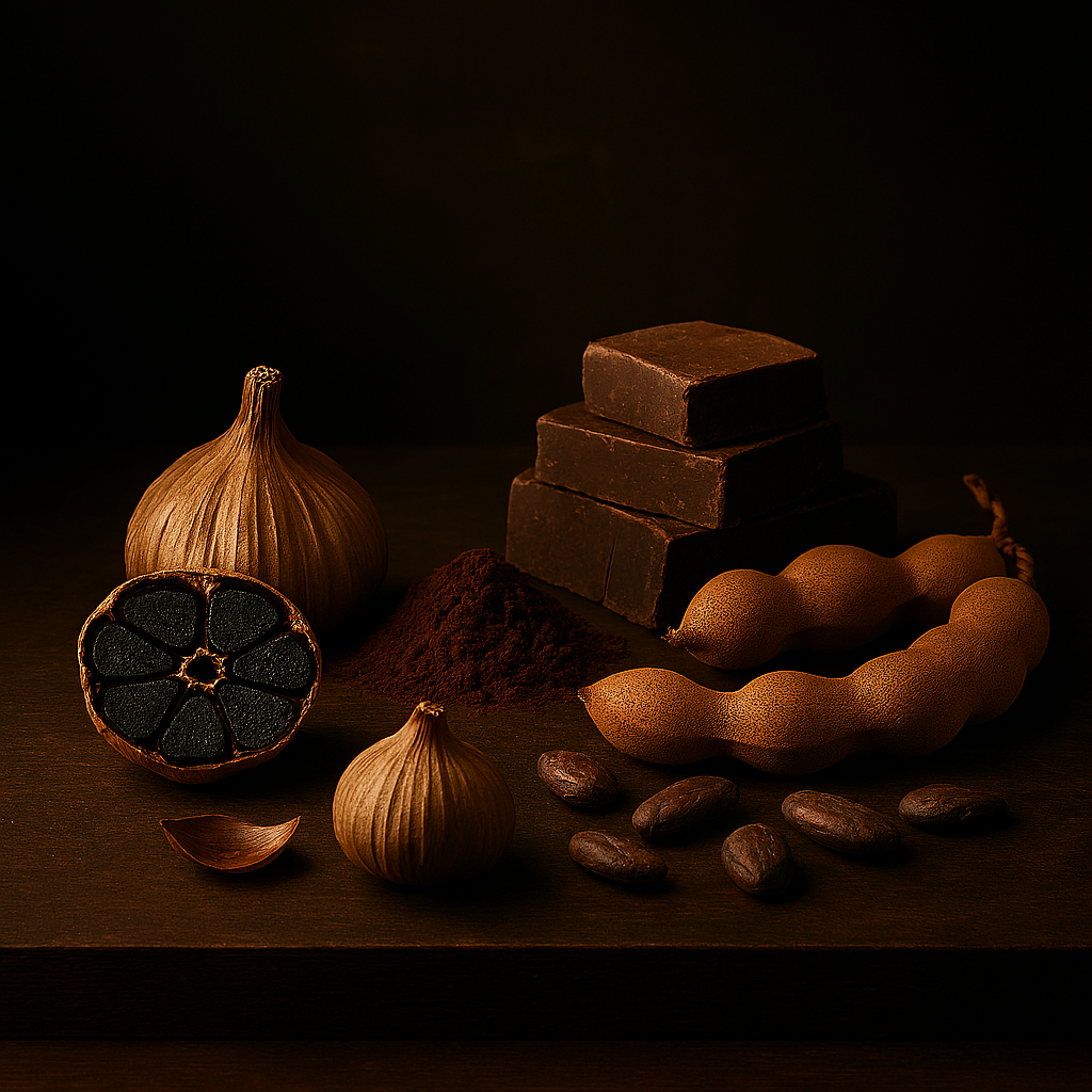 Arômes ail noir & chocolat 