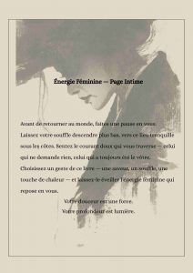 l'Ail Noir & Le Féminin